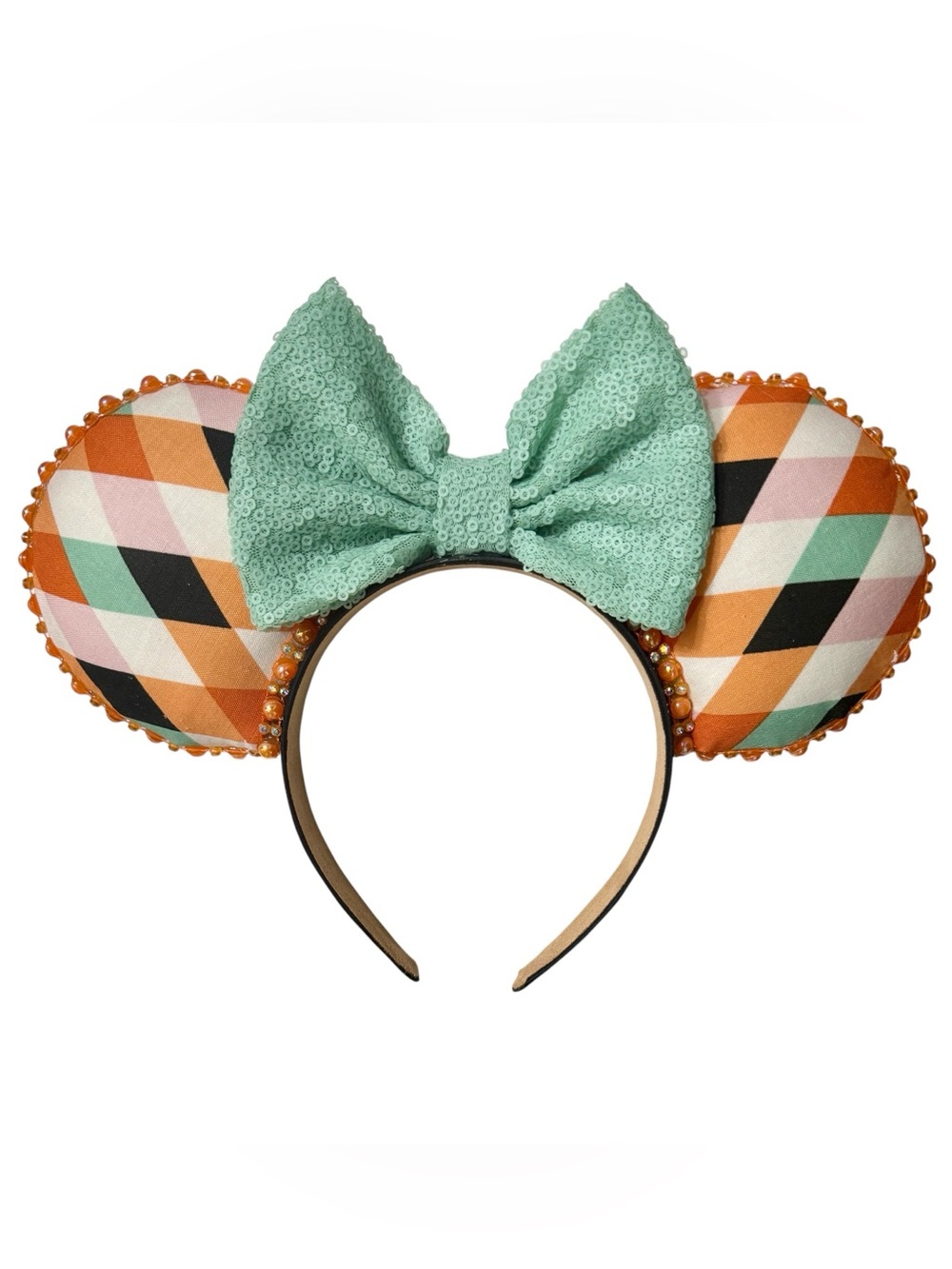 Retro Halloween Minnie Mouse Ears